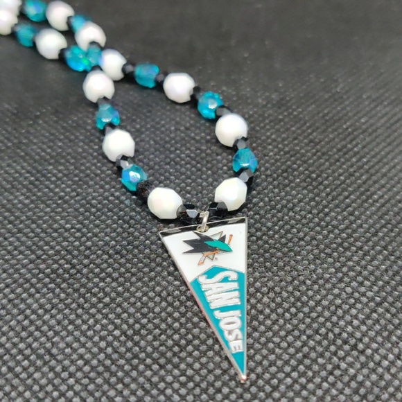 San Jose Sharks Necklace - Picture 1 of 2
